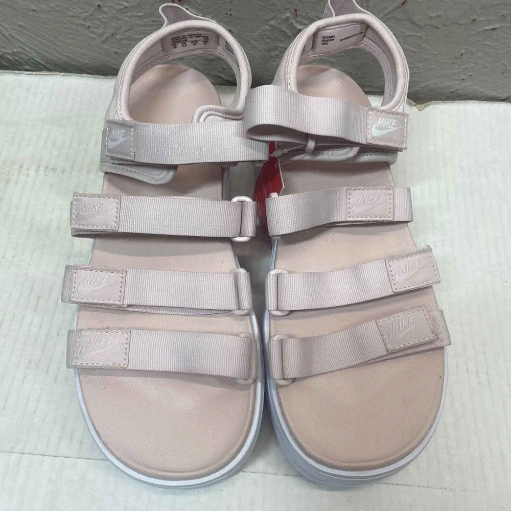 Nike Icon Classic Platform Sandal NA Barely Rose White Pink DH0024-600 Womens 10